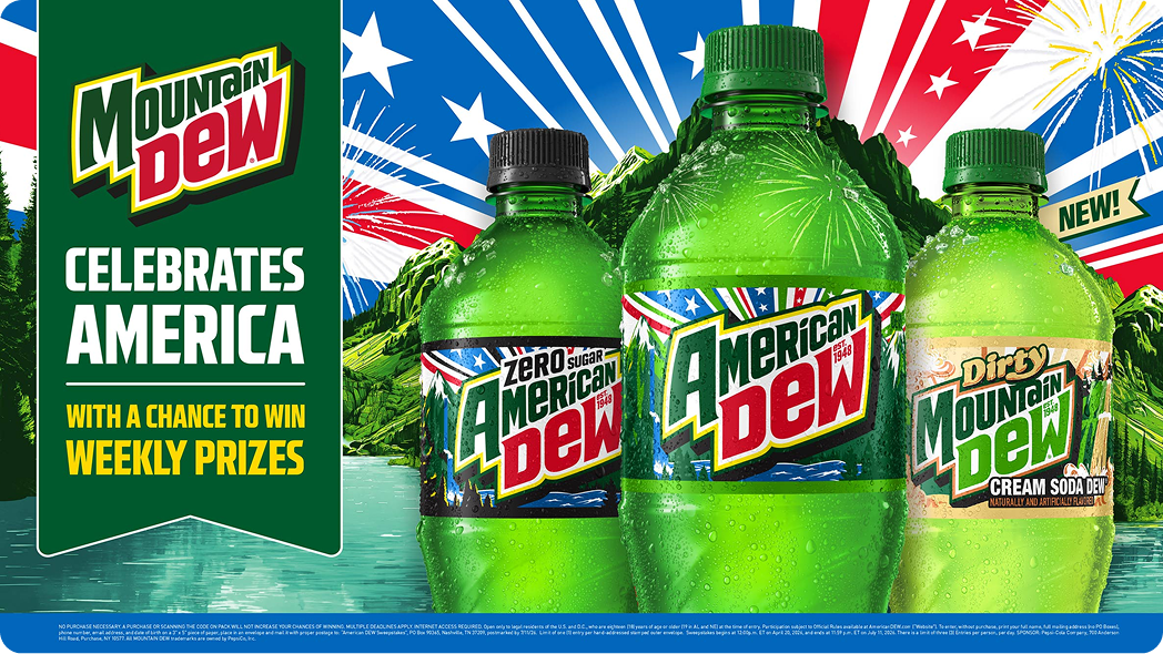 Dew Celebrates America
